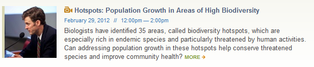 John Williams addresses the Wilson Center